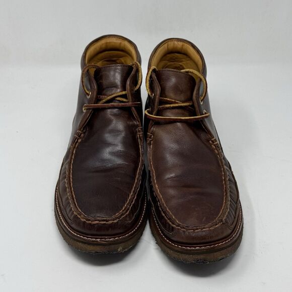Sperry Gold Cup Chukka Boots Mens 11 M Brown Leather Crepe Sole Preppy Urban main image 16